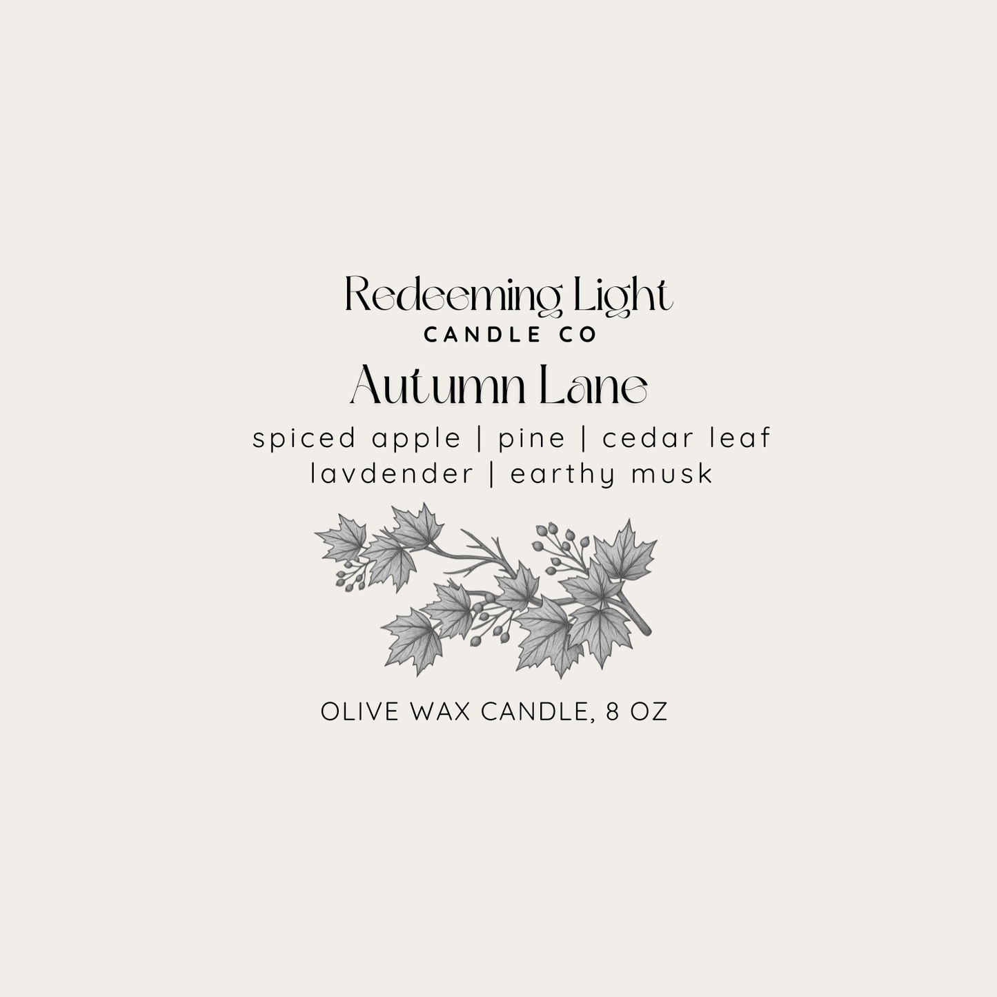 Autumn Lane Concrete 8 oz