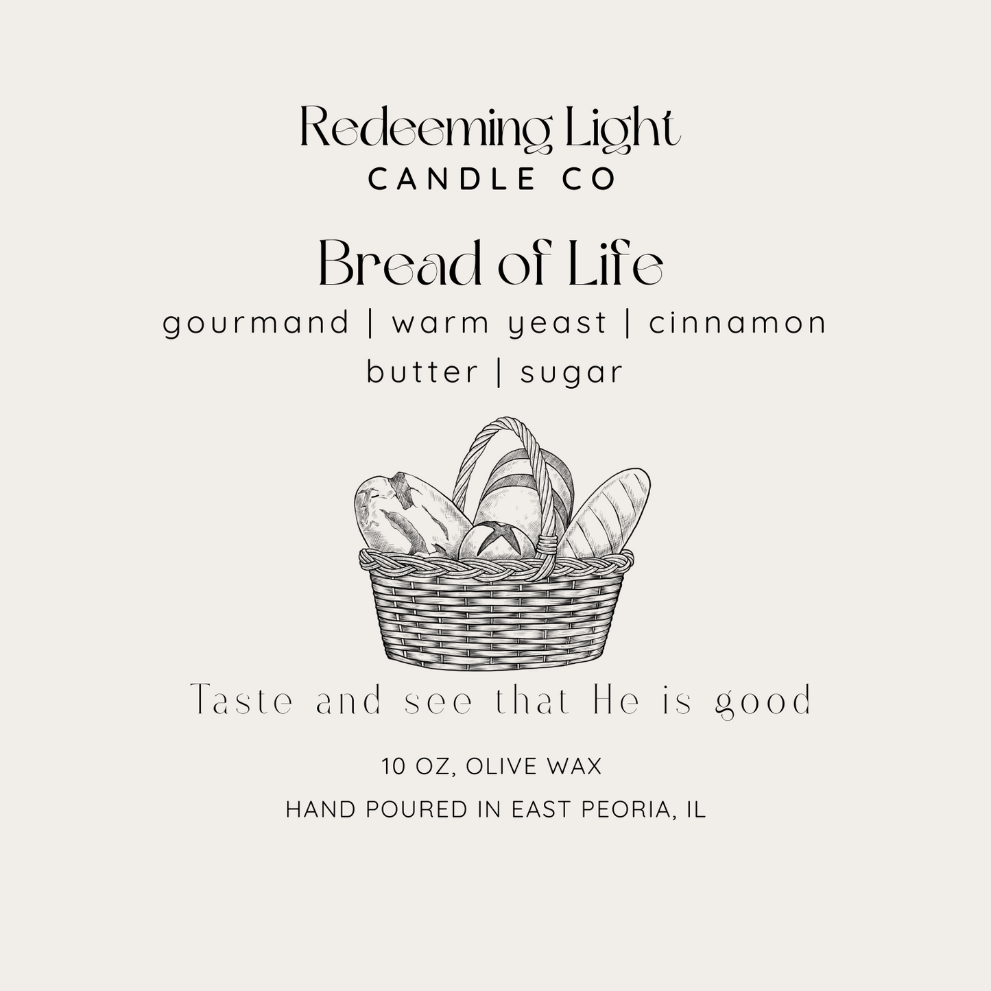 Signature Collection: Bread of Life Glass 10oz