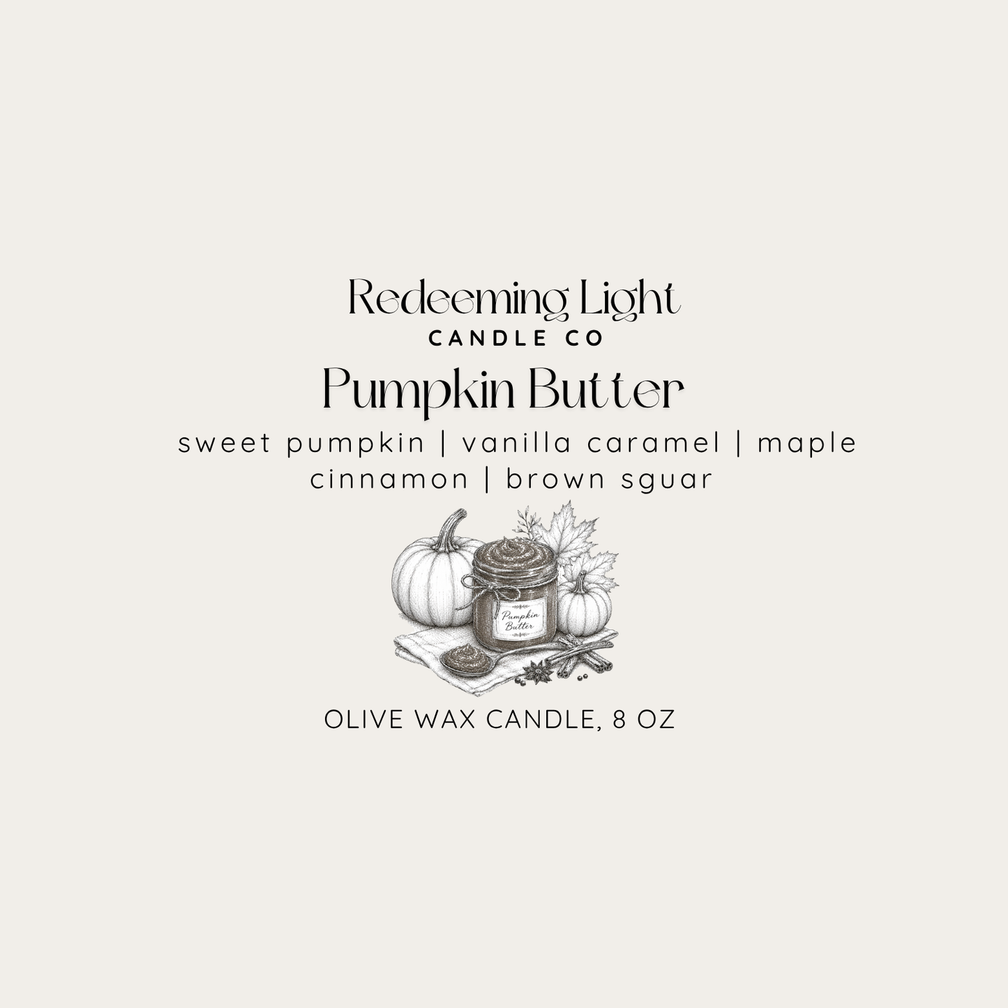 Pumpkin Butter Concrete 8 oz
