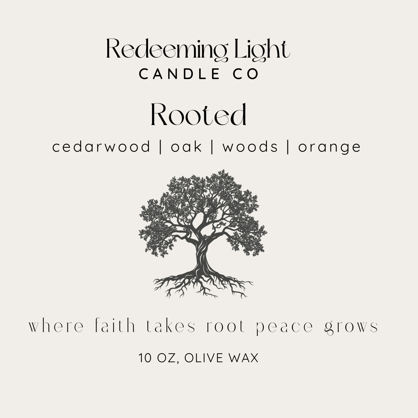 Signature Collection: Rooted Glass Jar 10oz