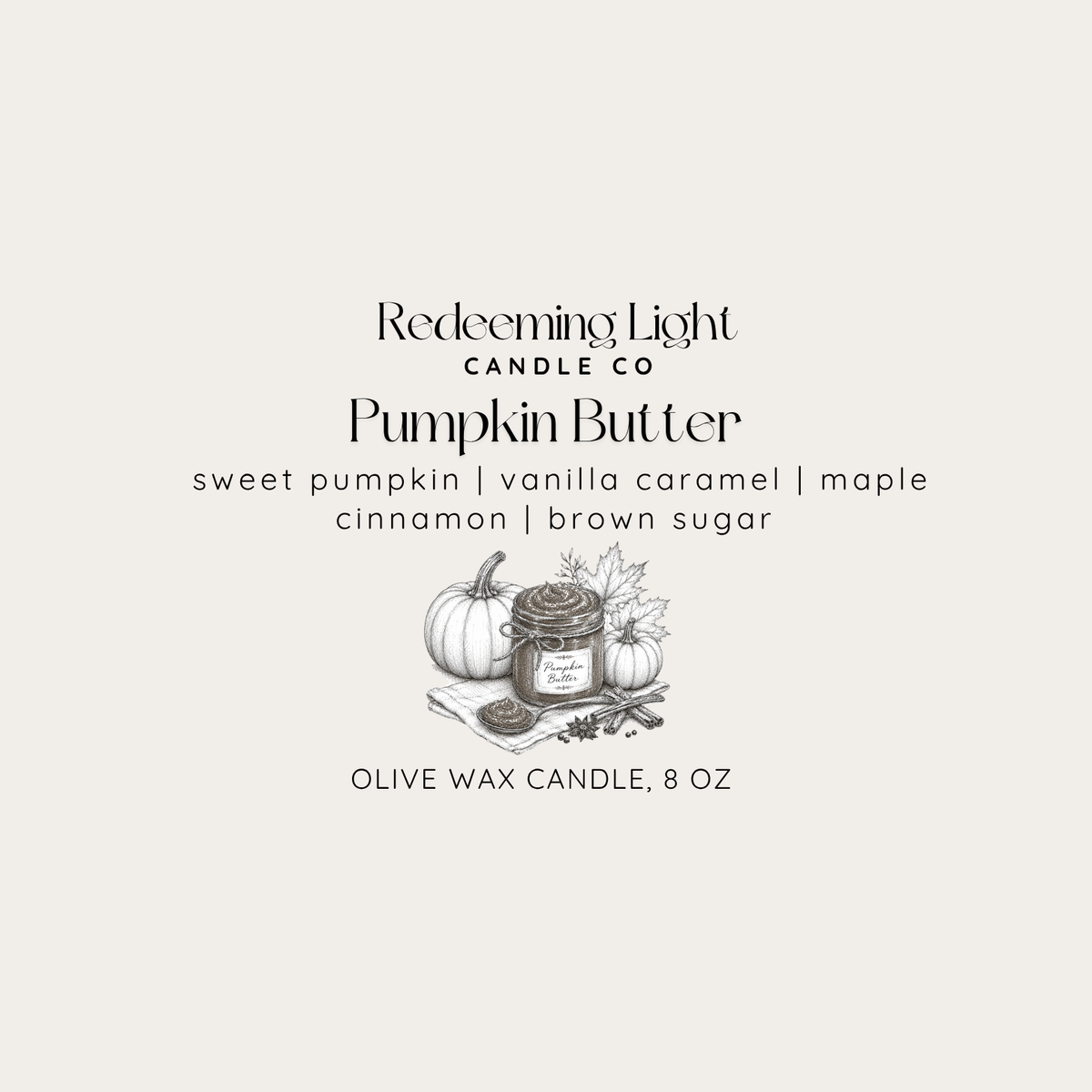 Pumpkin Butter Concrete 8 oz
