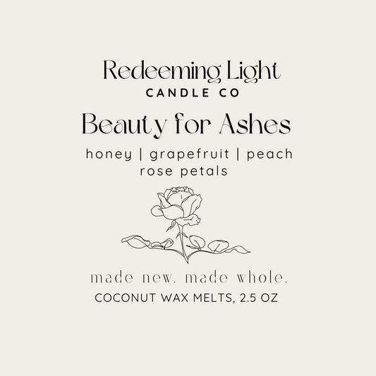 Signature Collection: Beauty for Ashes Wax Melts 2.5oz