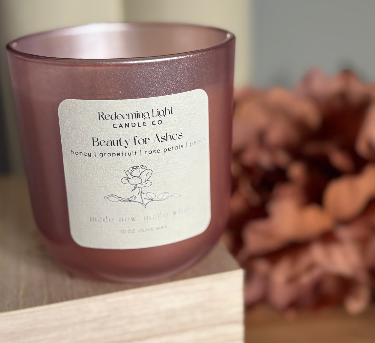 Signature Collection: Beauty for Ashes Glass 10oz