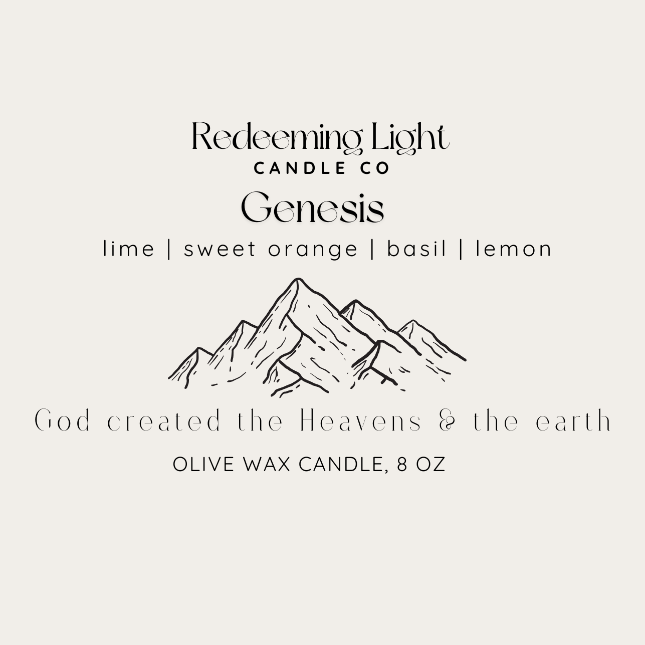 Signature Collection: Genesis Concrete 8oz