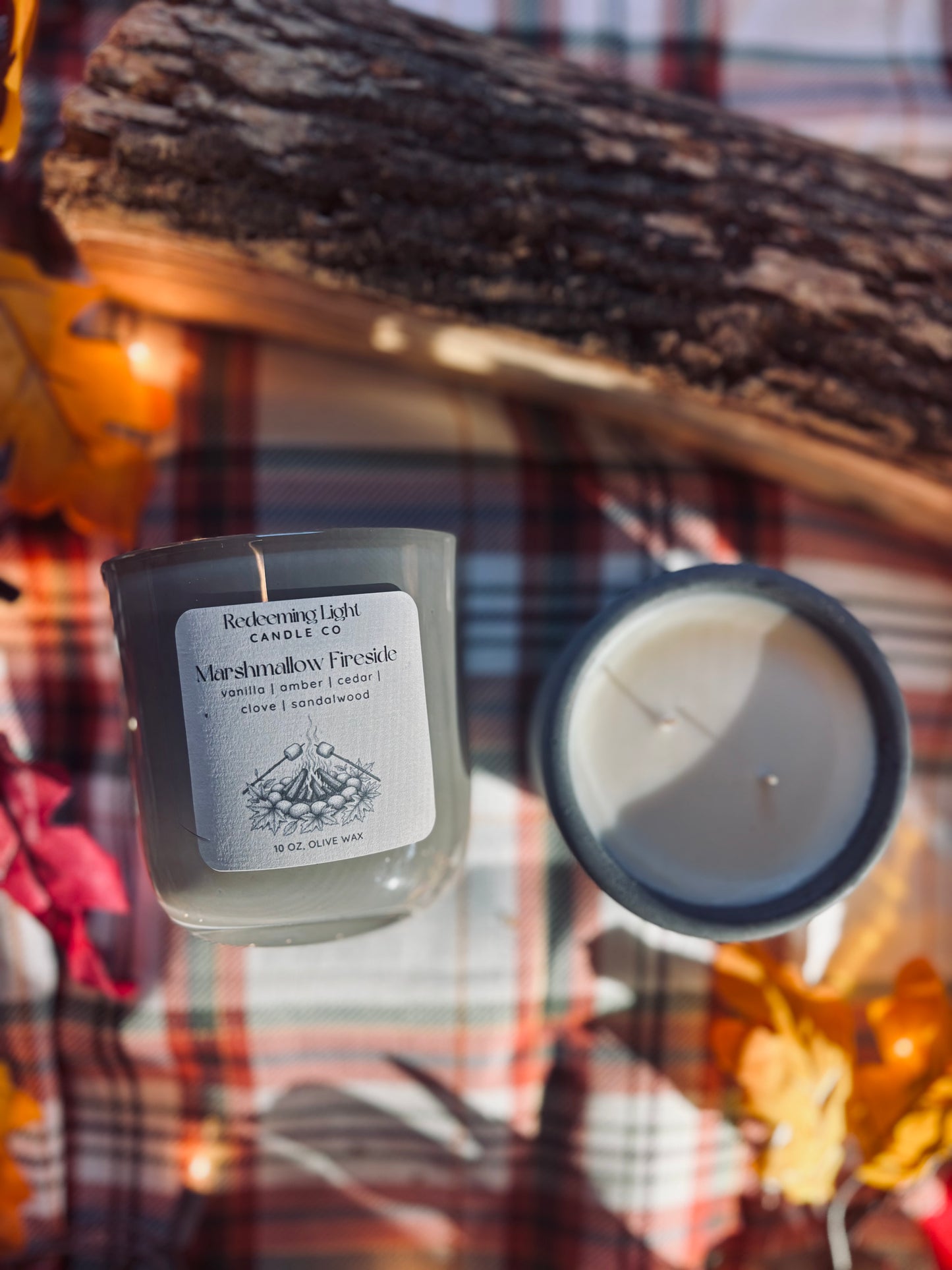 Marshmallow Fireside Concrete 8 oz