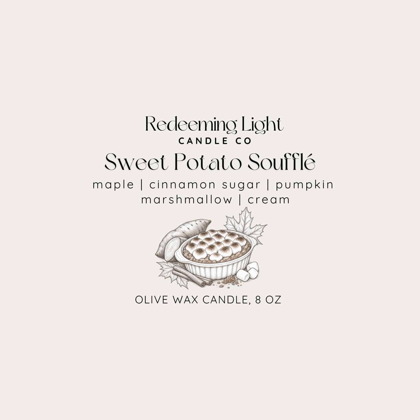 Sweet Potato Soufflé Concrete 8 oz